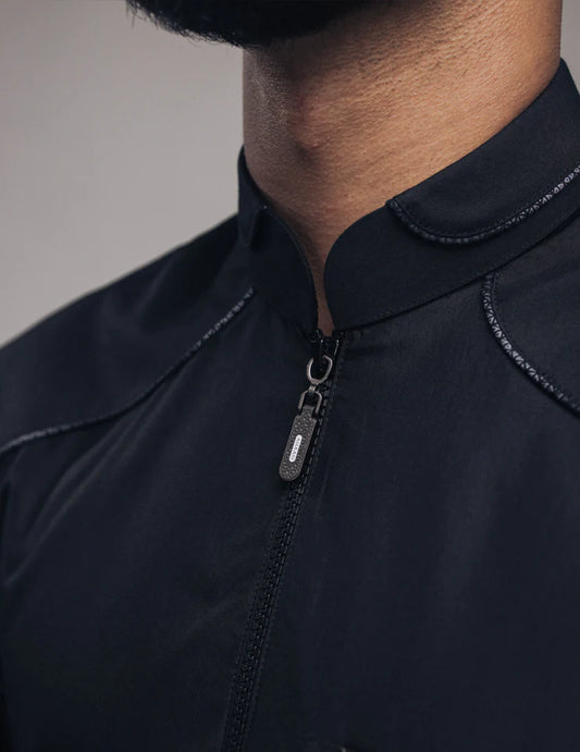 Amaani Edge Thobe(Black)