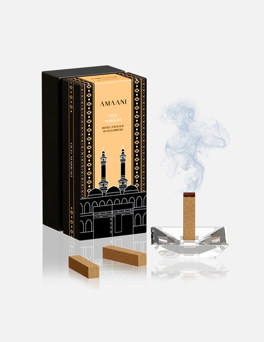 Amaani Oud Bricks Refills - Oud Makkah