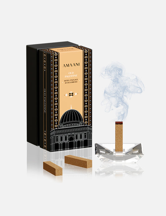 Amaani Oud Bricks Refills - Oud Palestine