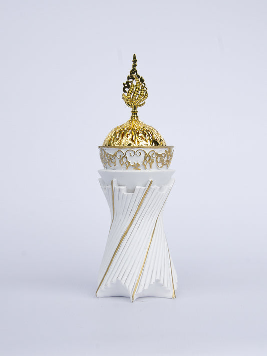 Bakhoor Burner White IB016