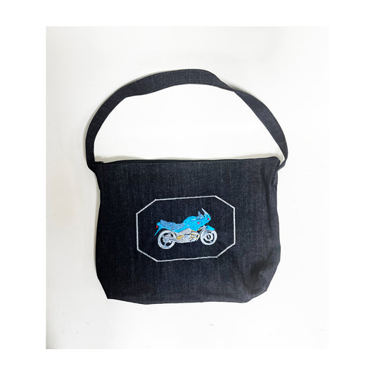 Denim Madrassah Juzdaan With Zip No Pocket (40cm)