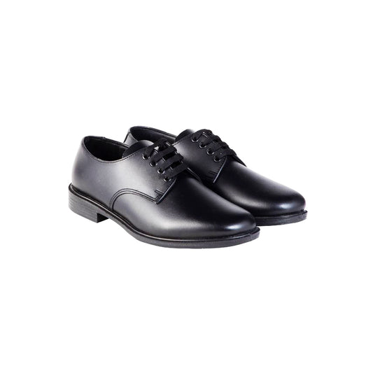 Toughees Boys School Shoe - Black