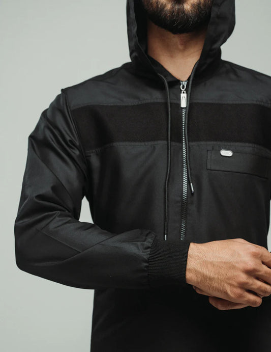 Amaani Drift Thobe(Black)