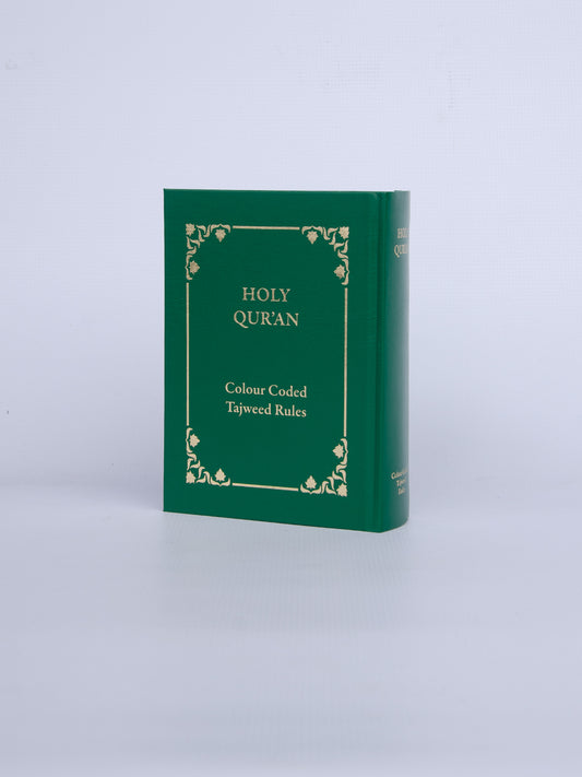 Holy Quraan Color Coded & Tajweed Rules A5