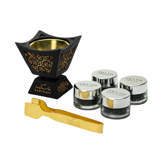 Sakinah Bakhoor Burner Gift Set (Hijaz)