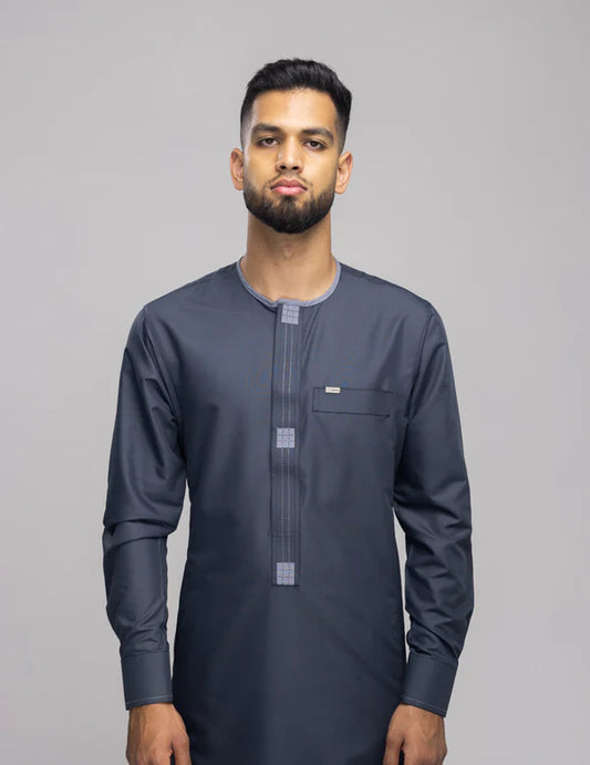 Amaani Dune Thobe(Grey)