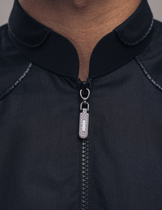 Amaani Edge Kids Thobe(Black)