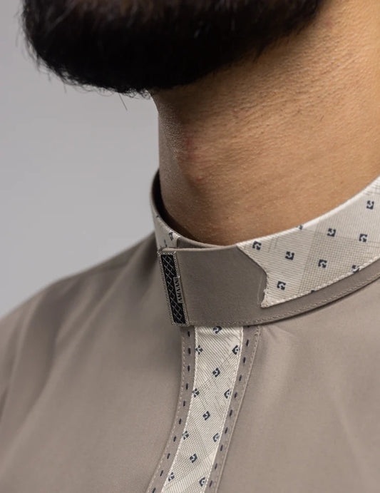 Amaani Onyx Thobe(Beige)