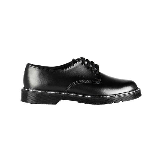 Buccaneer Kids School Shoes - Black