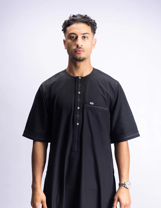 Amaani Eclipse Thobe SS(Black)
