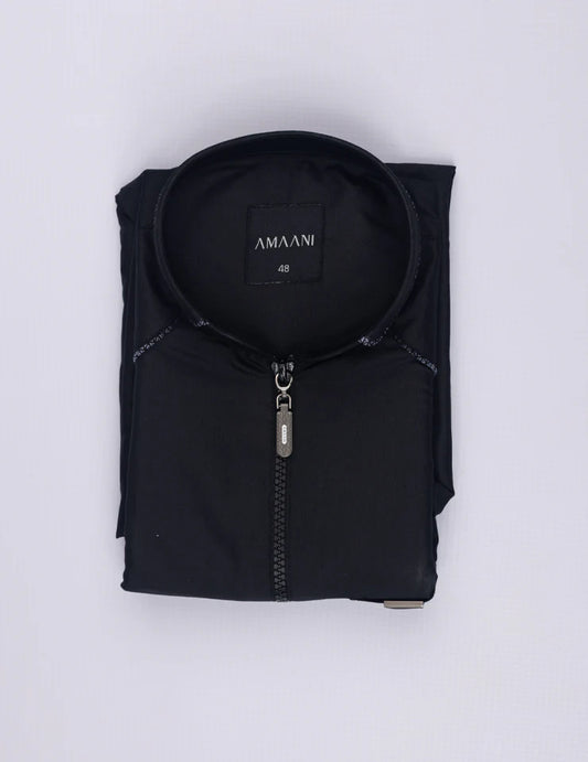 Amaani Edge Kids Thobe(Black)