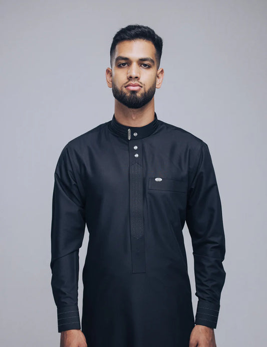 Amaani Hubb Thobe(Black)