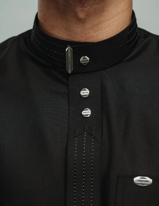 Amaani Hubb Thobe(Black)