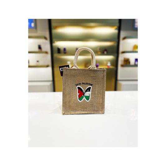 Palestinian Hessian Bag Small