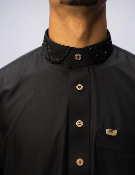 Amaani Spade Thobe(Black)