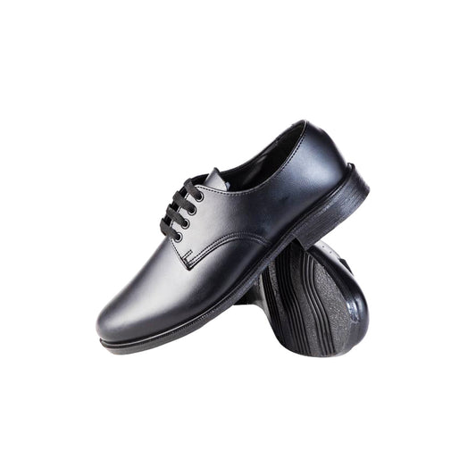 Toughees Boys School Shoe - Black