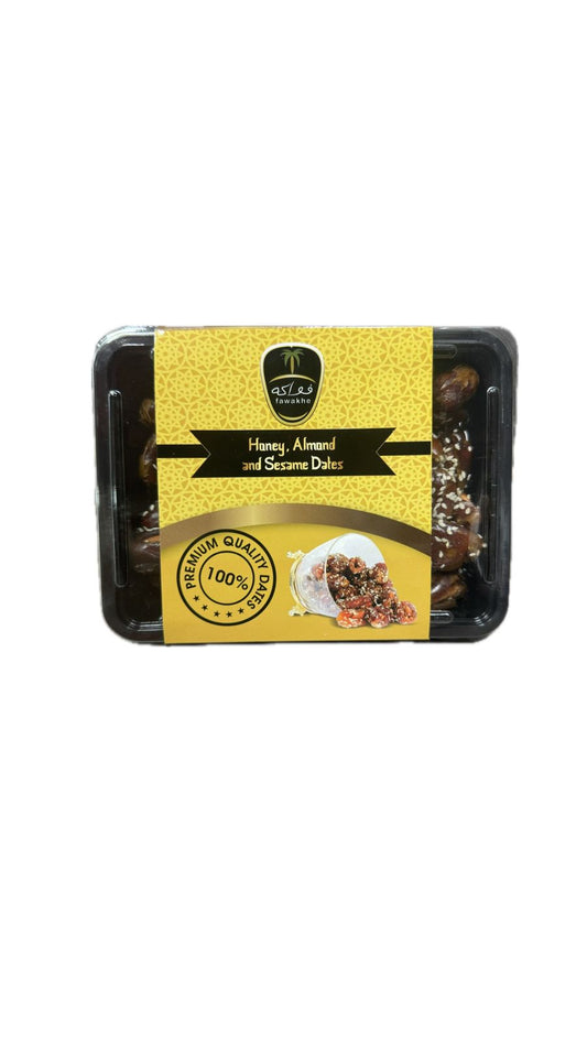 Dates With Honey, Almond & Sesame 400g